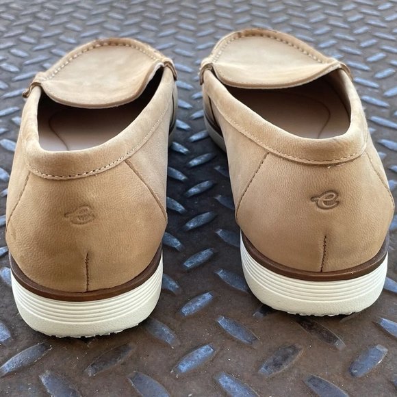 Easy Spirit Women Shown Tan Leather Upper Flat Loafer Slip On Size 6.5M - Picture 6 of 10